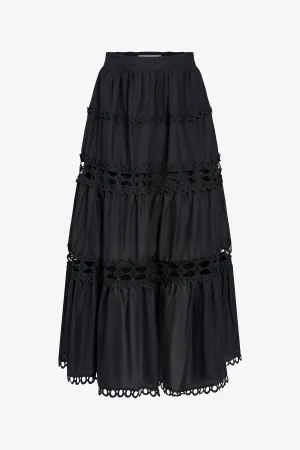 Tiered Cotton Skirt | Ema&Carla