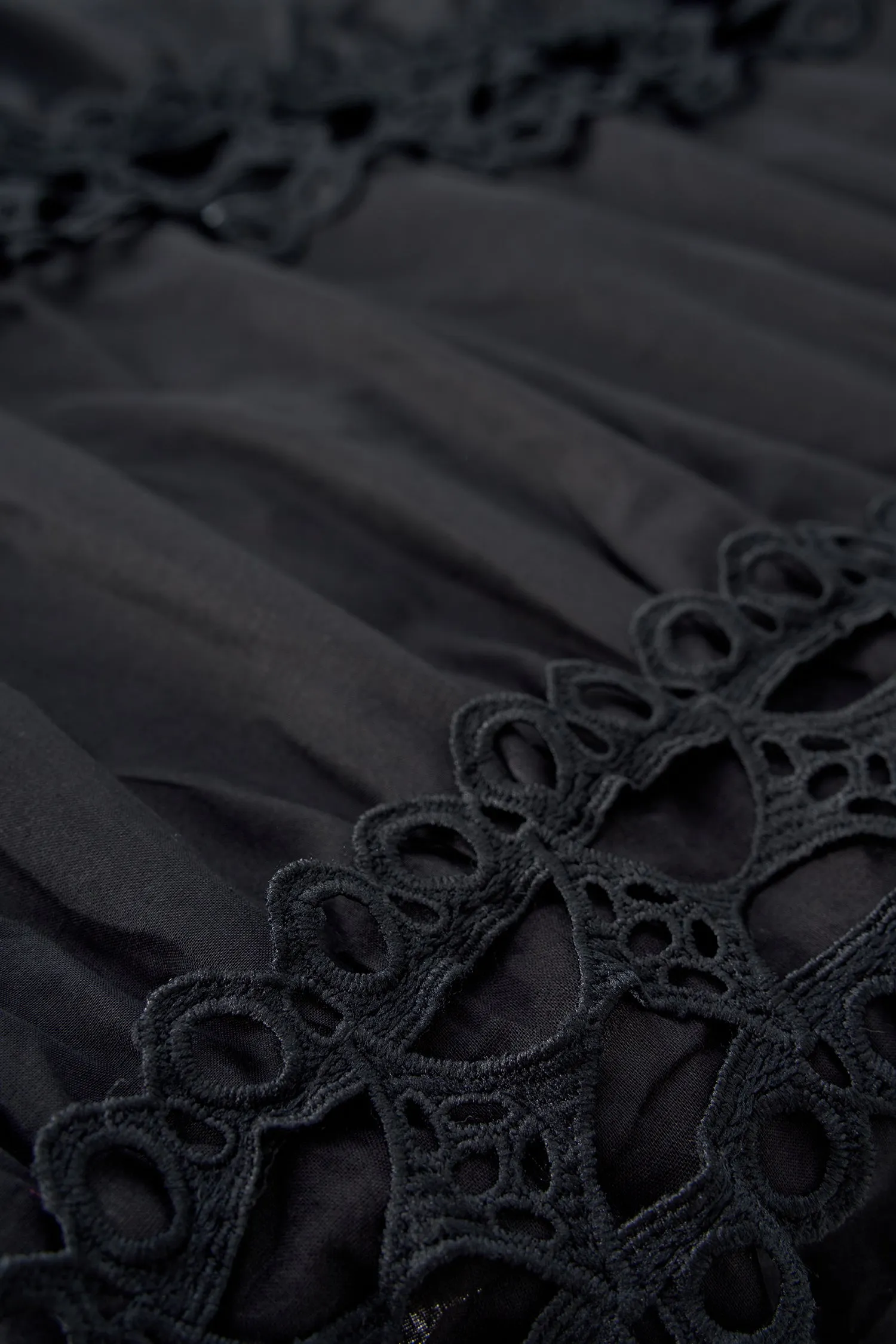 Tiered Cotton Skirt | Ema&Carla