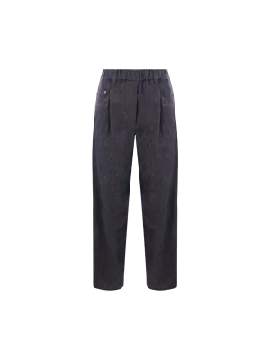 Track Denim Pants
