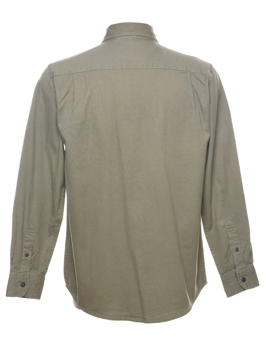 Wrangler Olive Green Shirt - S